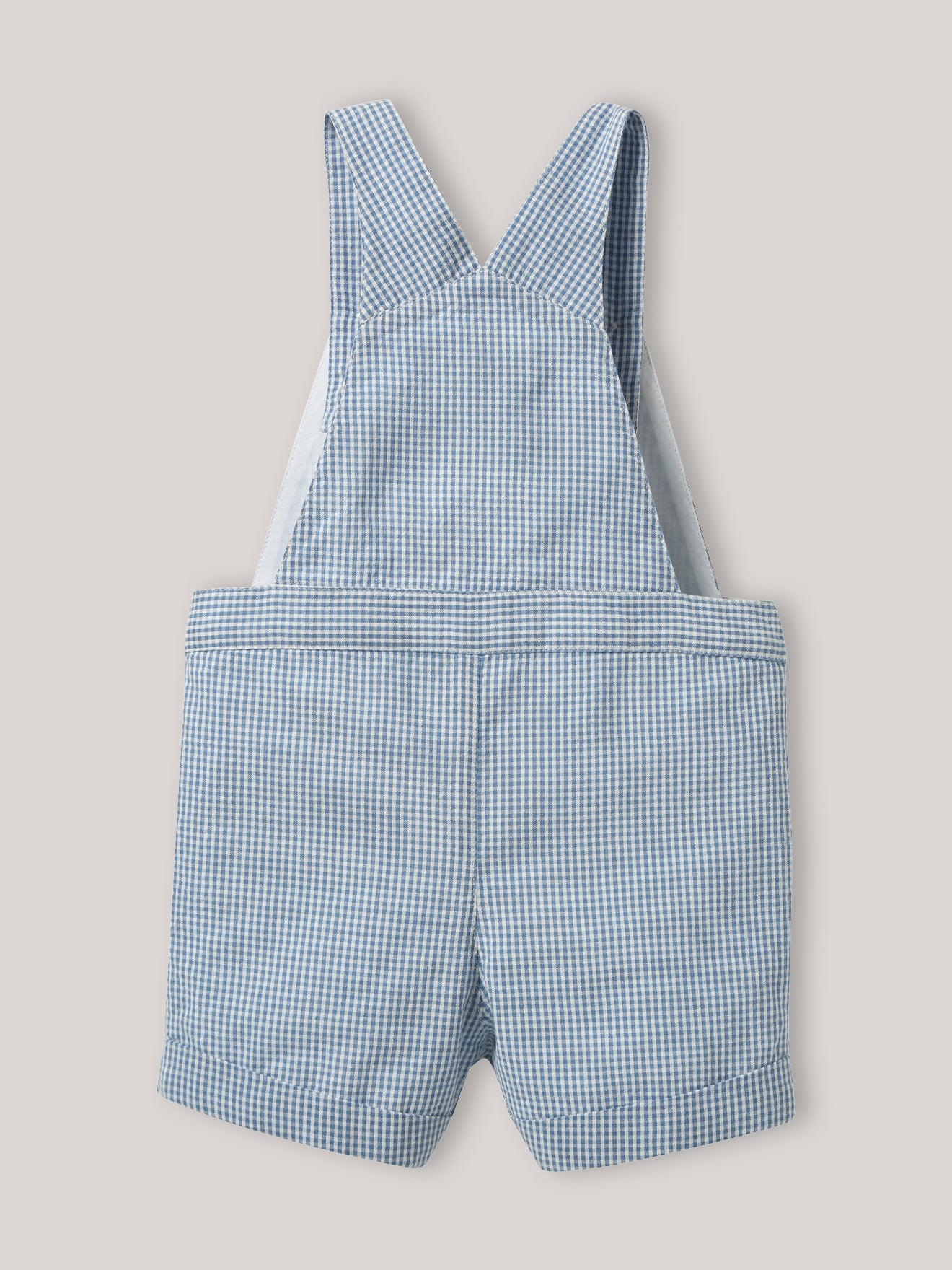 Salopette courte vichy Bébé