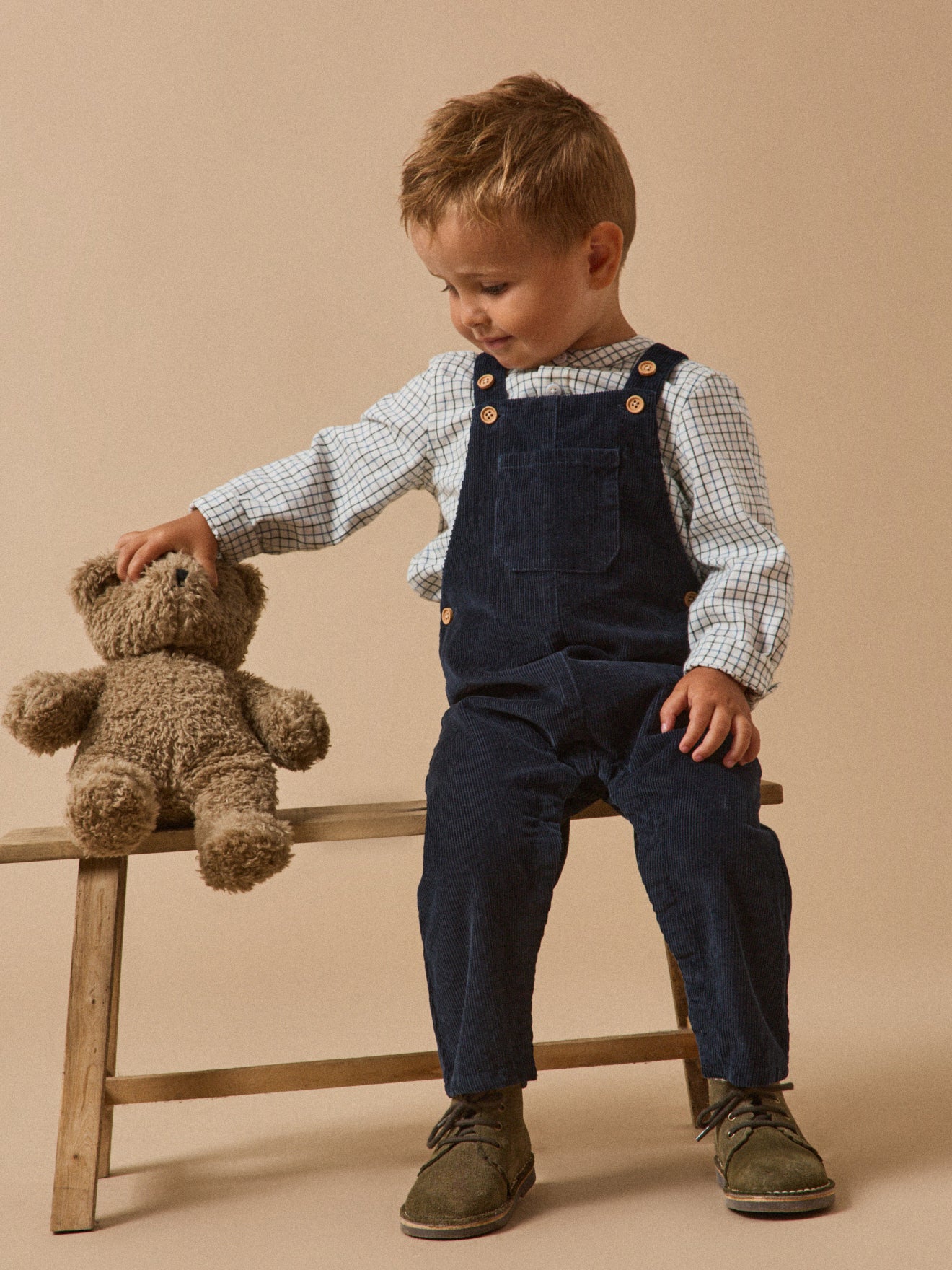 Babysalopette in velours
