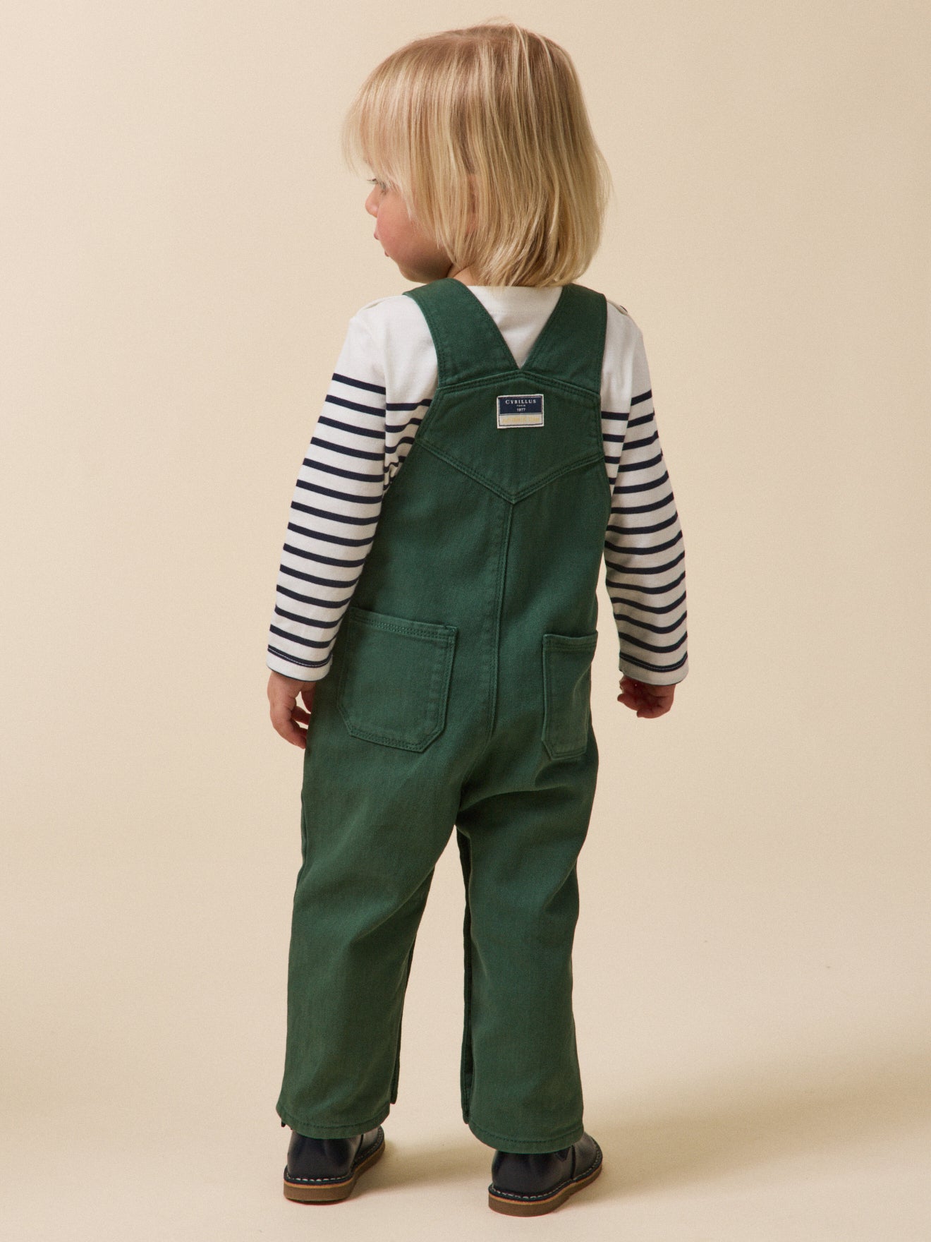 Salopette en twill Bébé