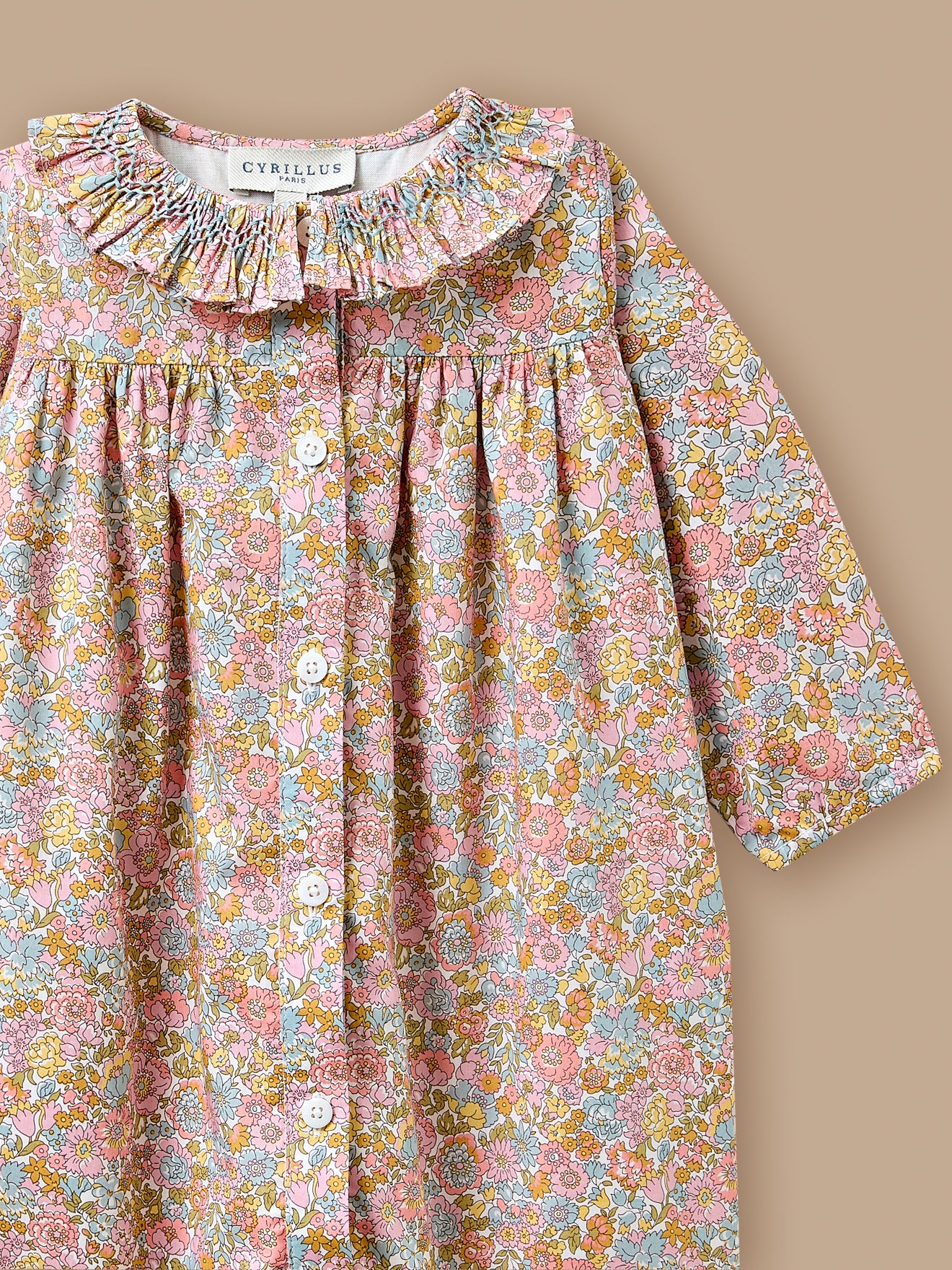 Lange babypyjama Liberty Stof