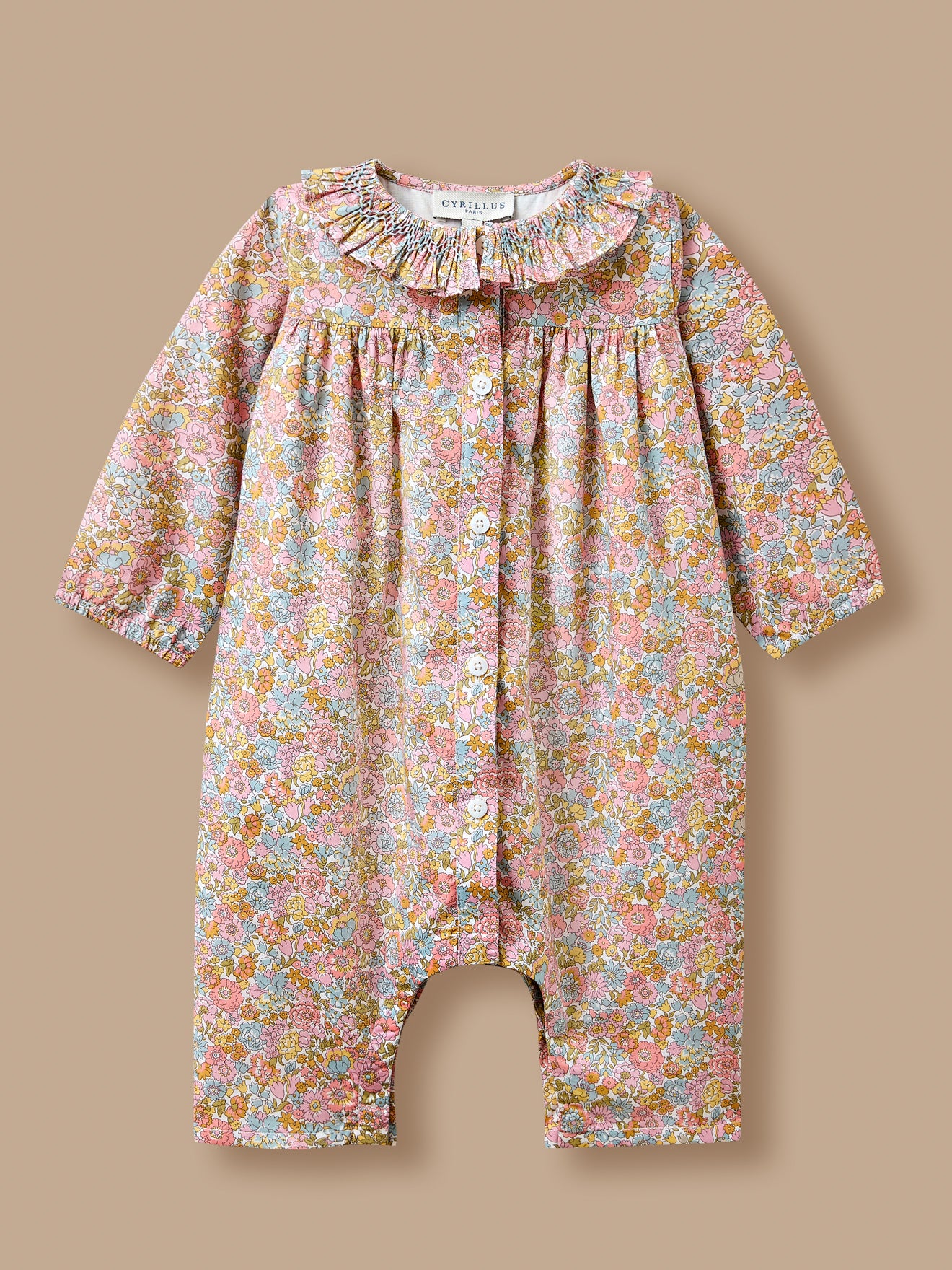 Lange babypyjama Liberty Stof