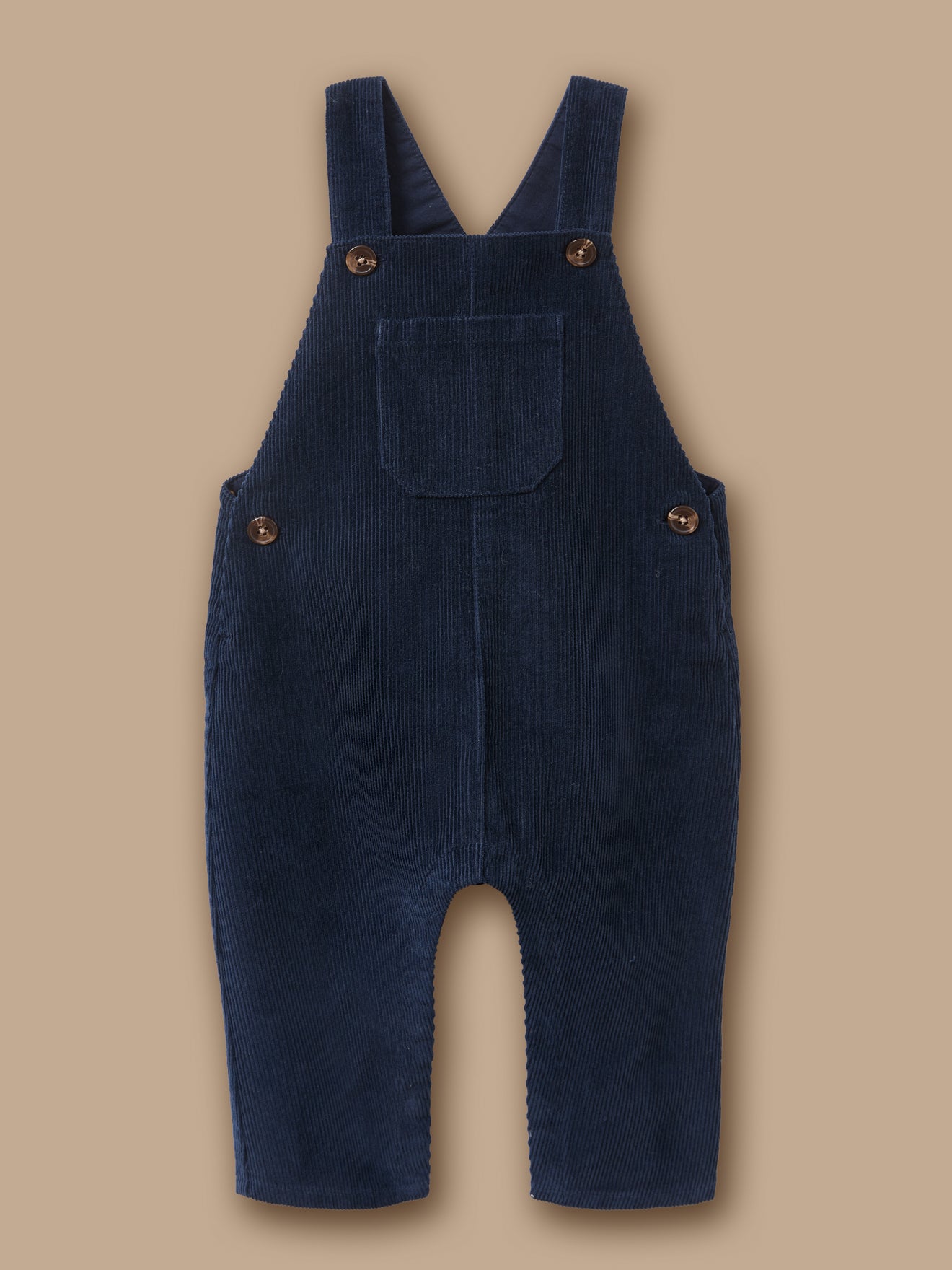 Ribfluwelen tuinbroek voor baby