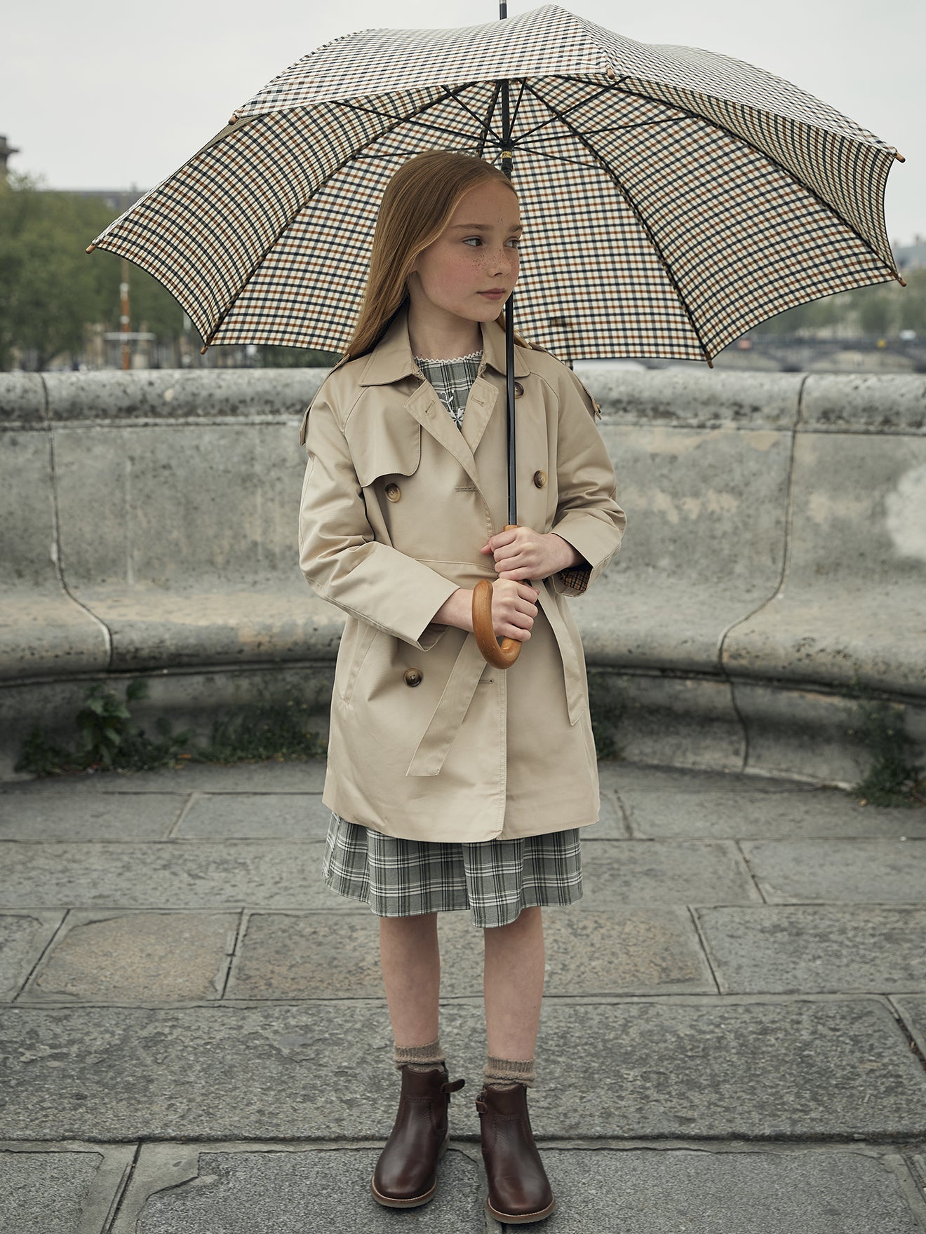 Le trench Fille : Intemporel n°6