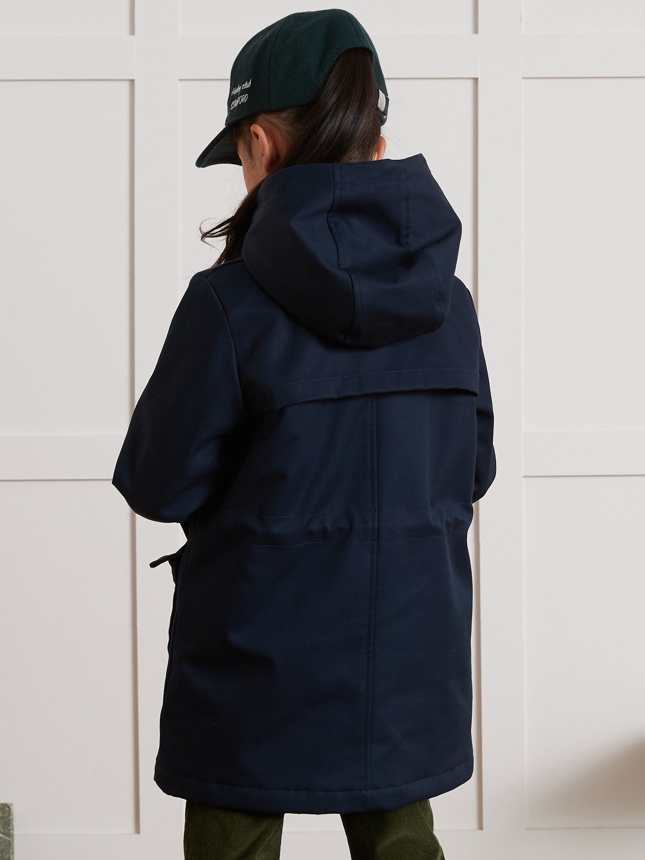 Parka nautique Fille doublée sherpa