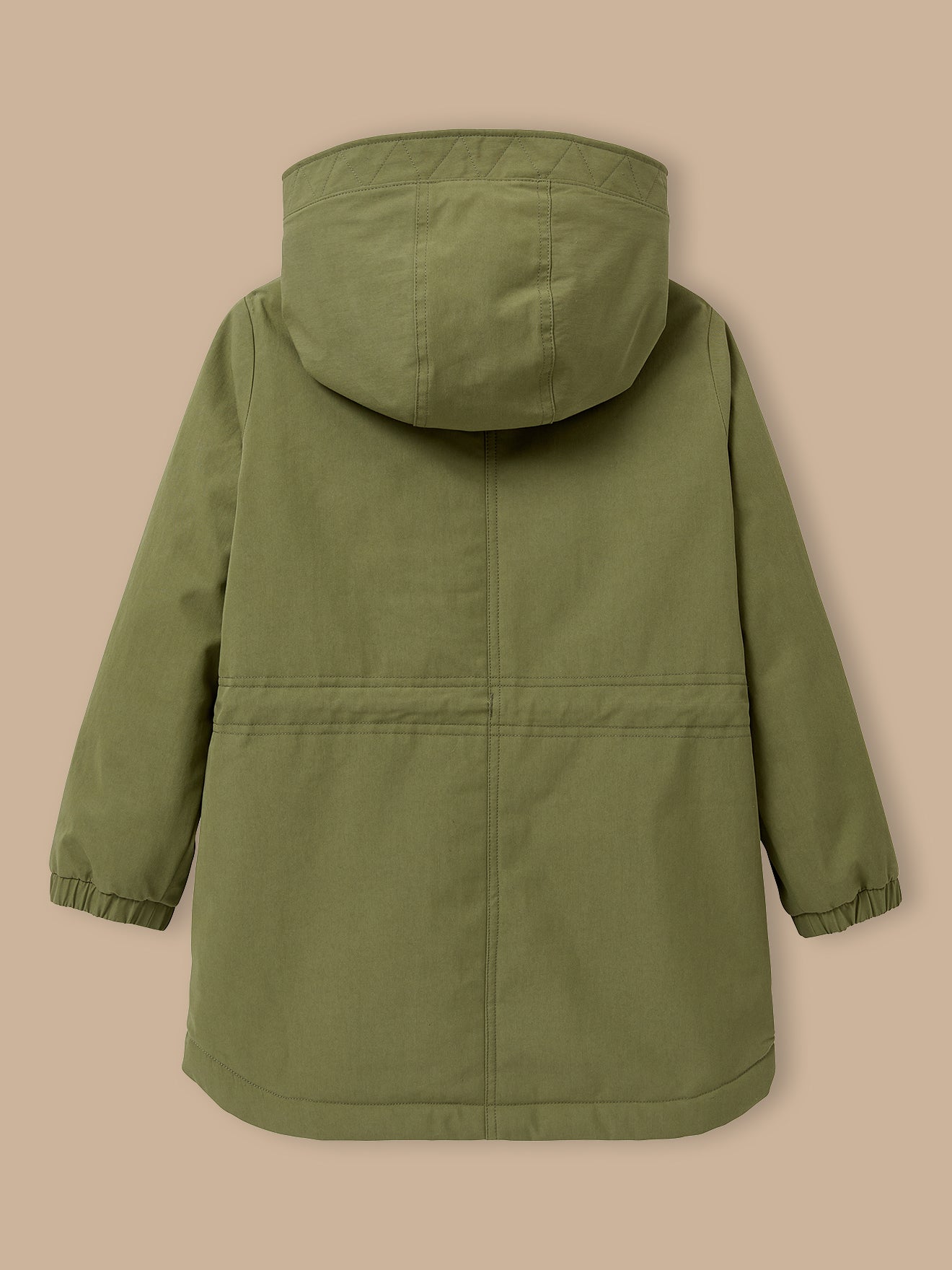 Parka gevoerd met nepbont - Junior collectie