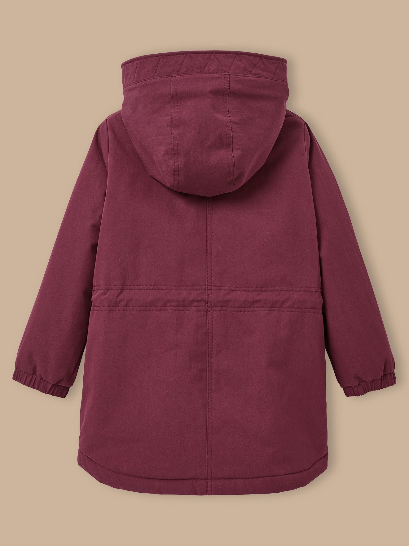 Parka gevoerd met nepbont - Junior collectie