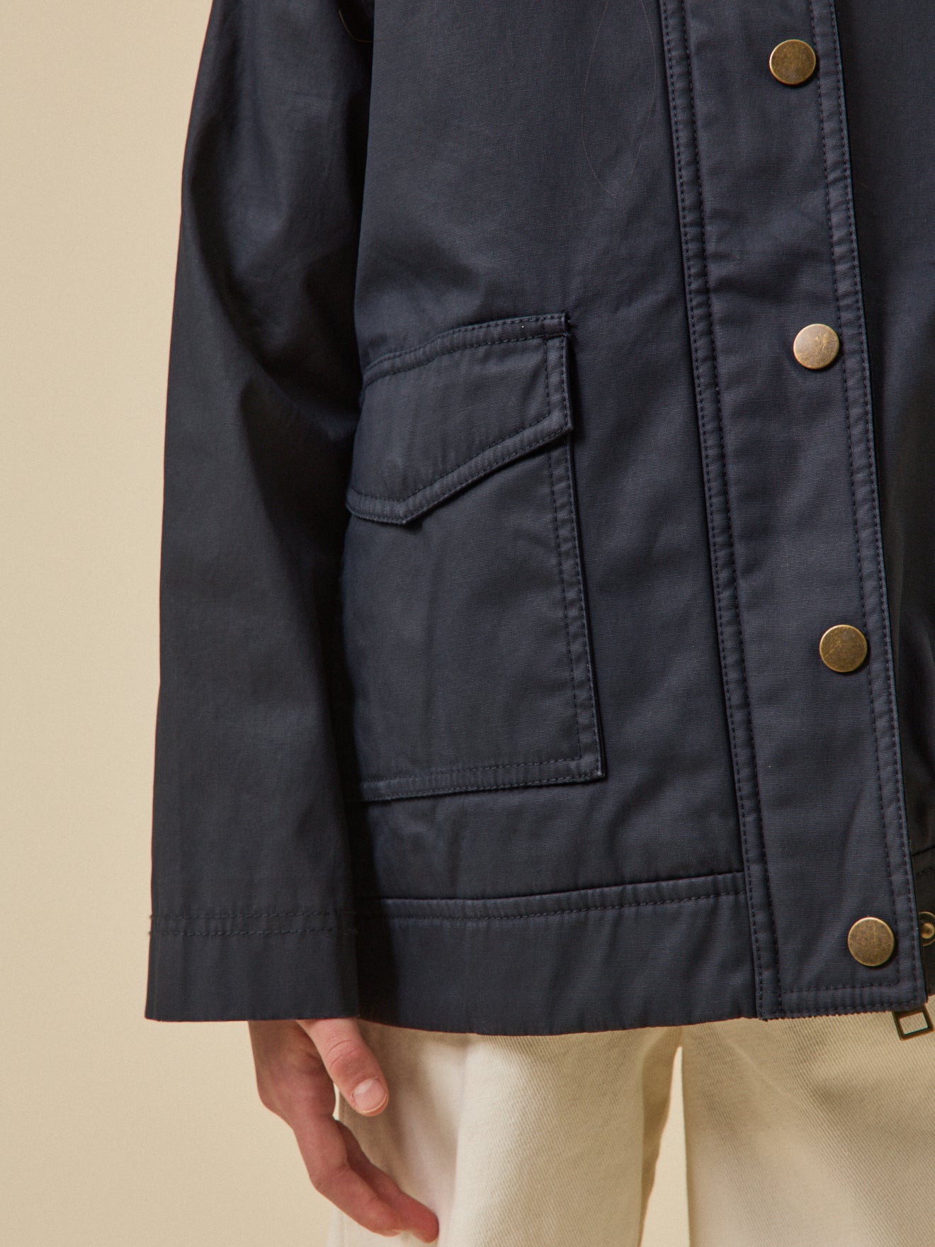 Veste en coton enduit - Collection Junior