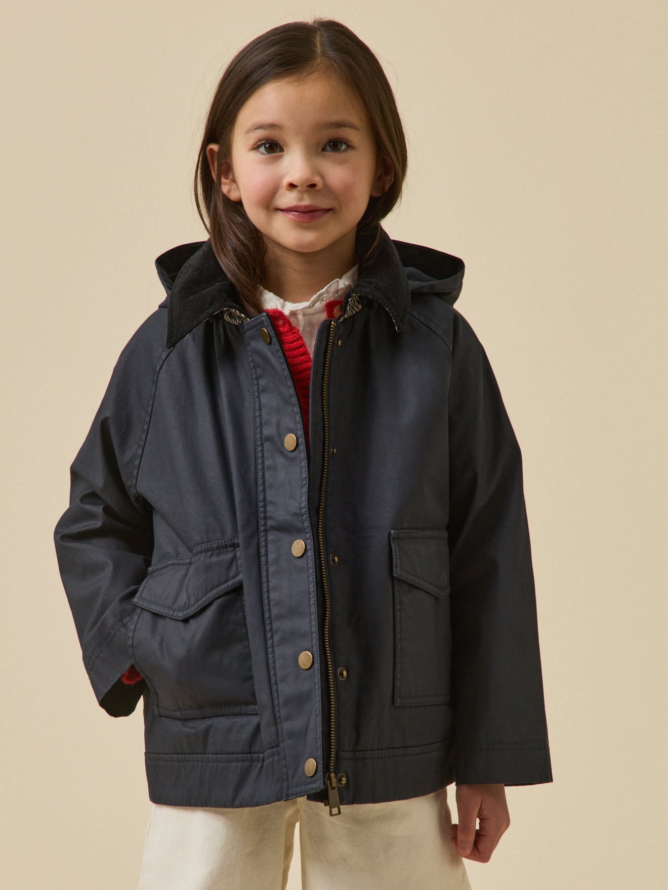 Veste en coton enduit - Collection Junior
