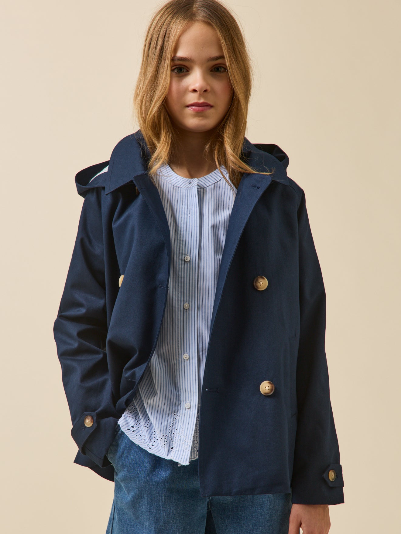Trench court Fille - Collection Junior
