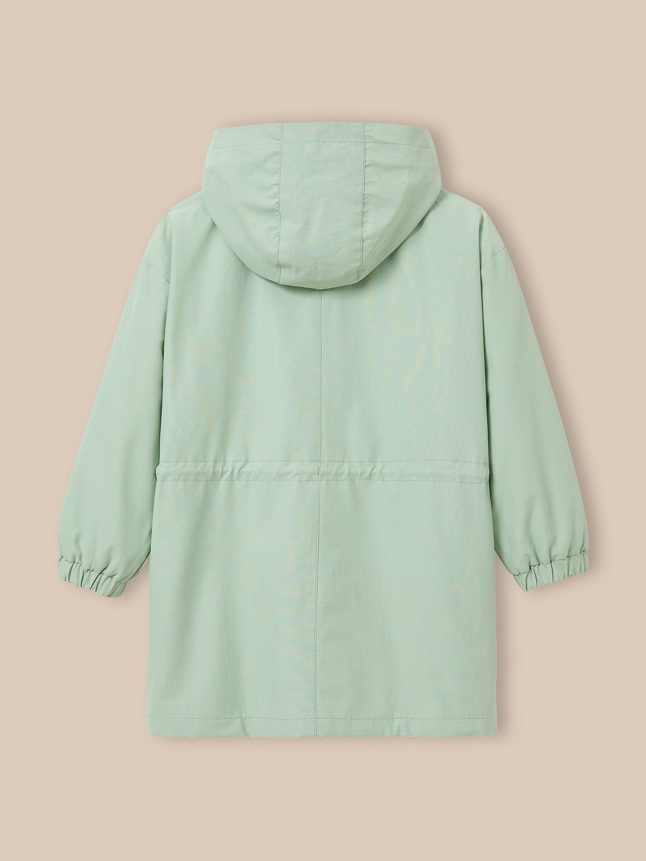Waterafstotende light meisjesparka
