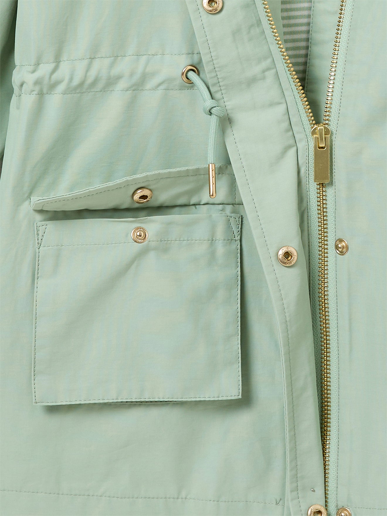 Waterafstotende light meisjesparka