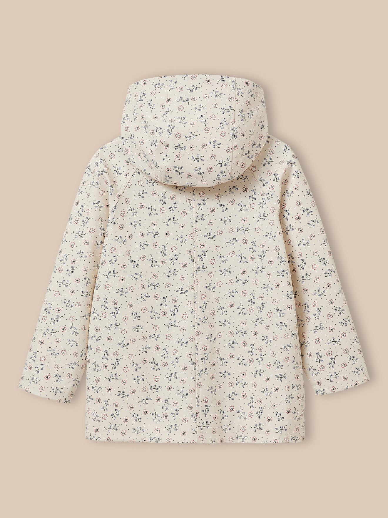 Meisjesregenjas met kap - Lily print