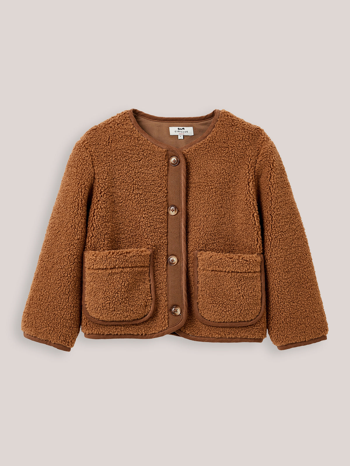 Meisjesjasje in sherpa