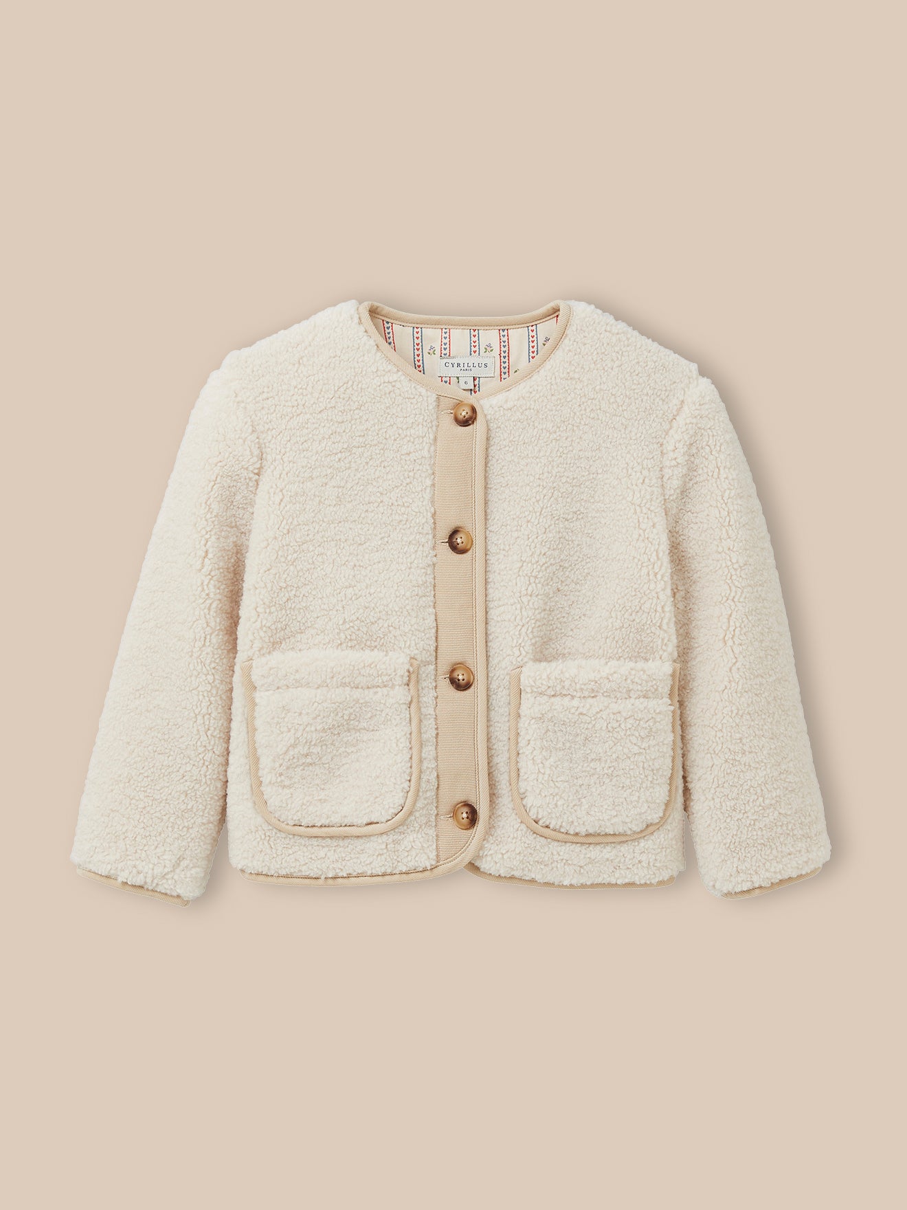 Meisjesjasje in sherpa