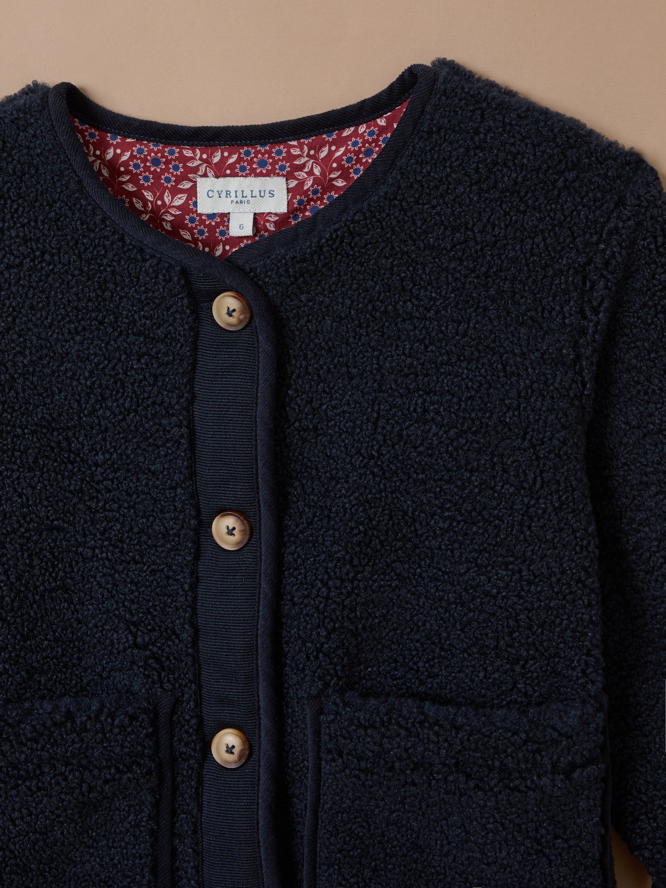Meisjesjasje in sherpa