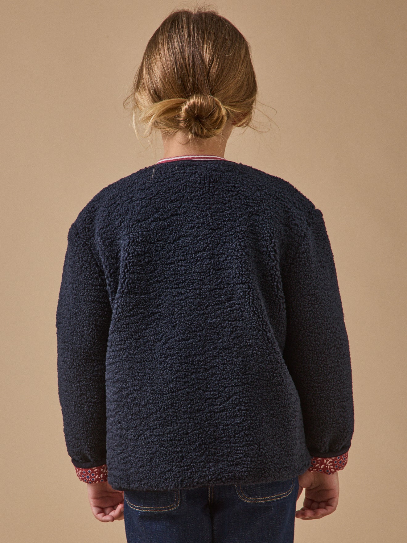Meisjesjasje in sherpa