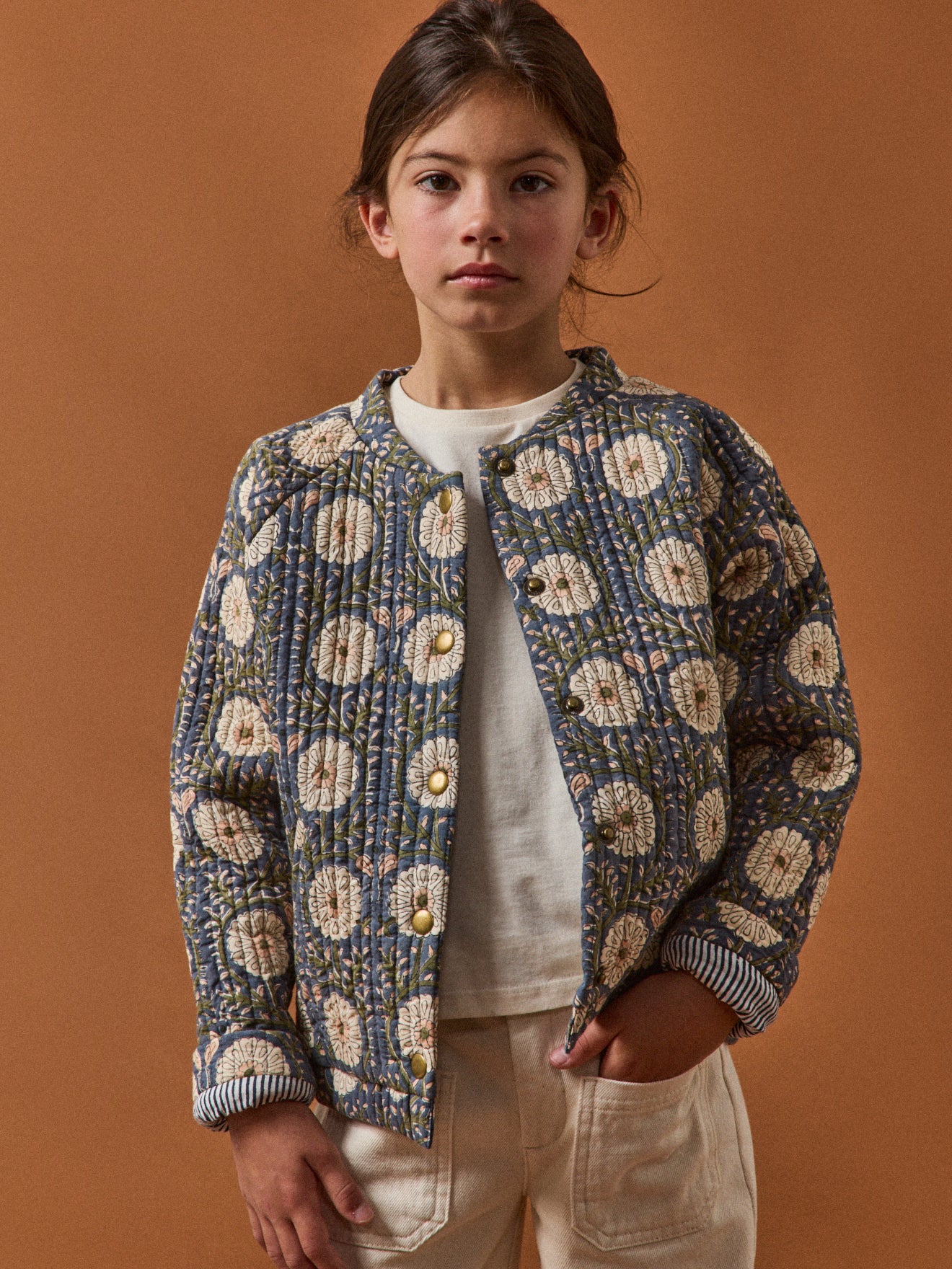 Gematelasseerd meisjesvest HARIA - Cyrillus X Apaches Collections