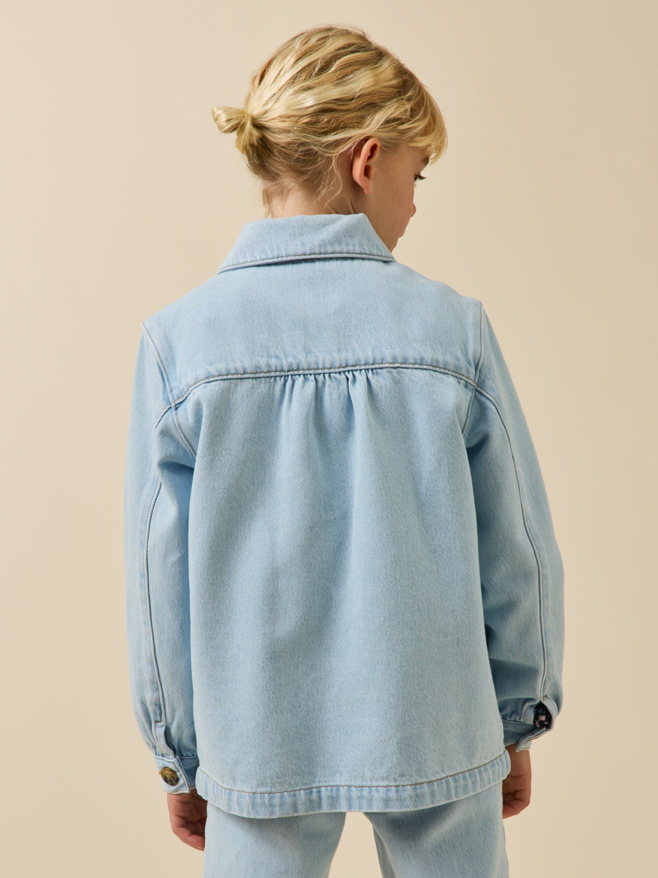 Worker meisjesjasje in denim