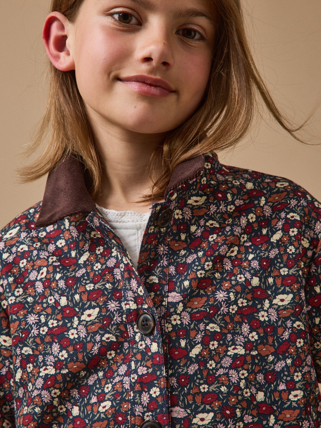 Veste Fille Petal&Daisy - Made with Liberty Fabrics