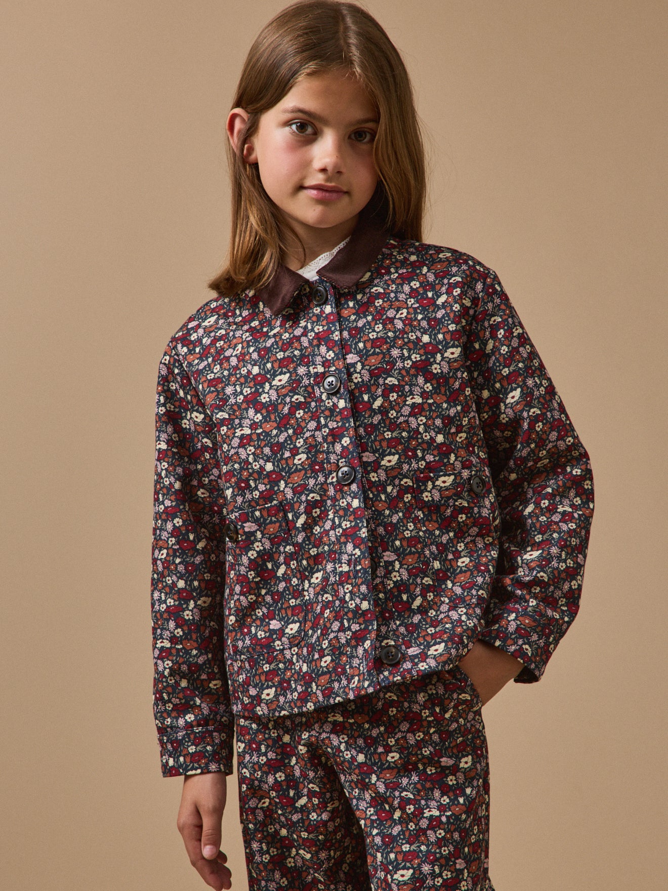 Veste Fille Petal&Daisy - Made with Liberty Fabrics