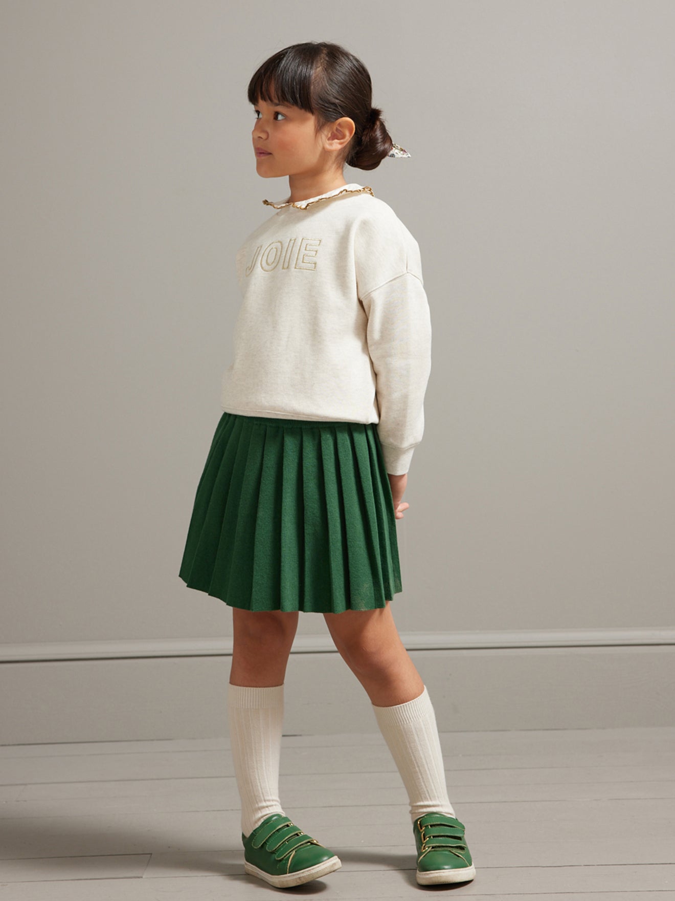 Jupe plissée en tricot - Collection Junior