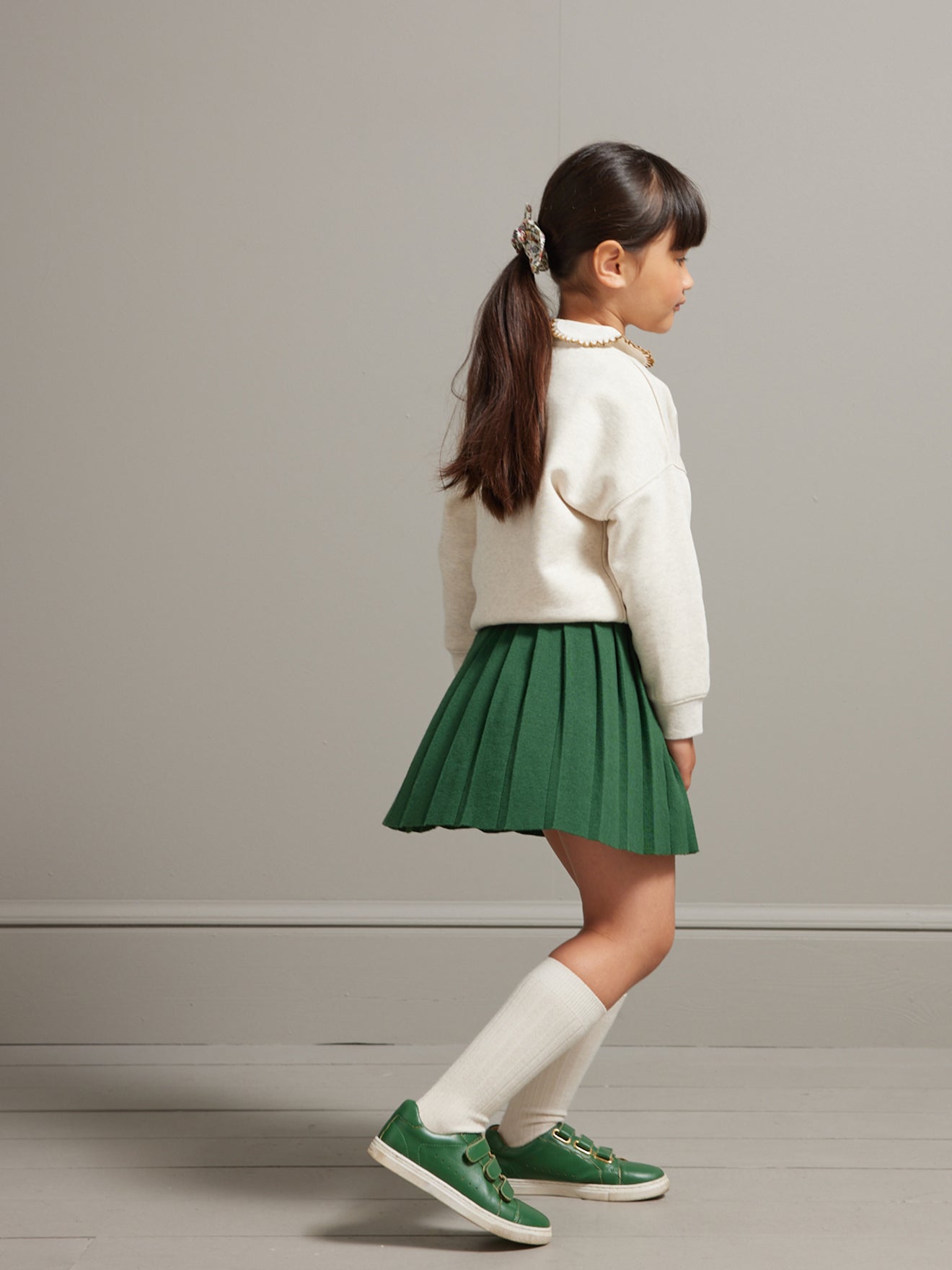 Jupe plissée en tricot - Collection Junior