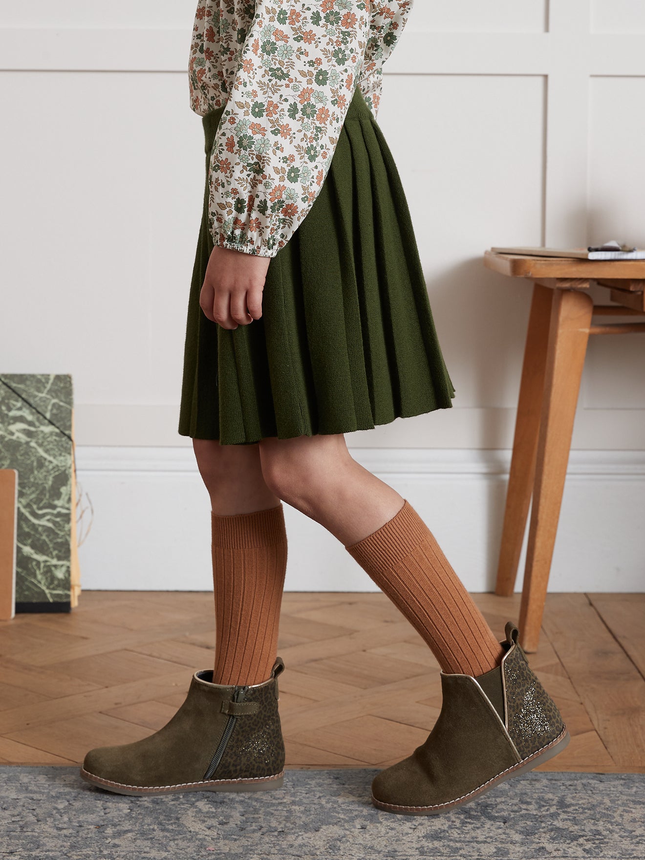 Jupe plissée en tricot - Collection Junior
