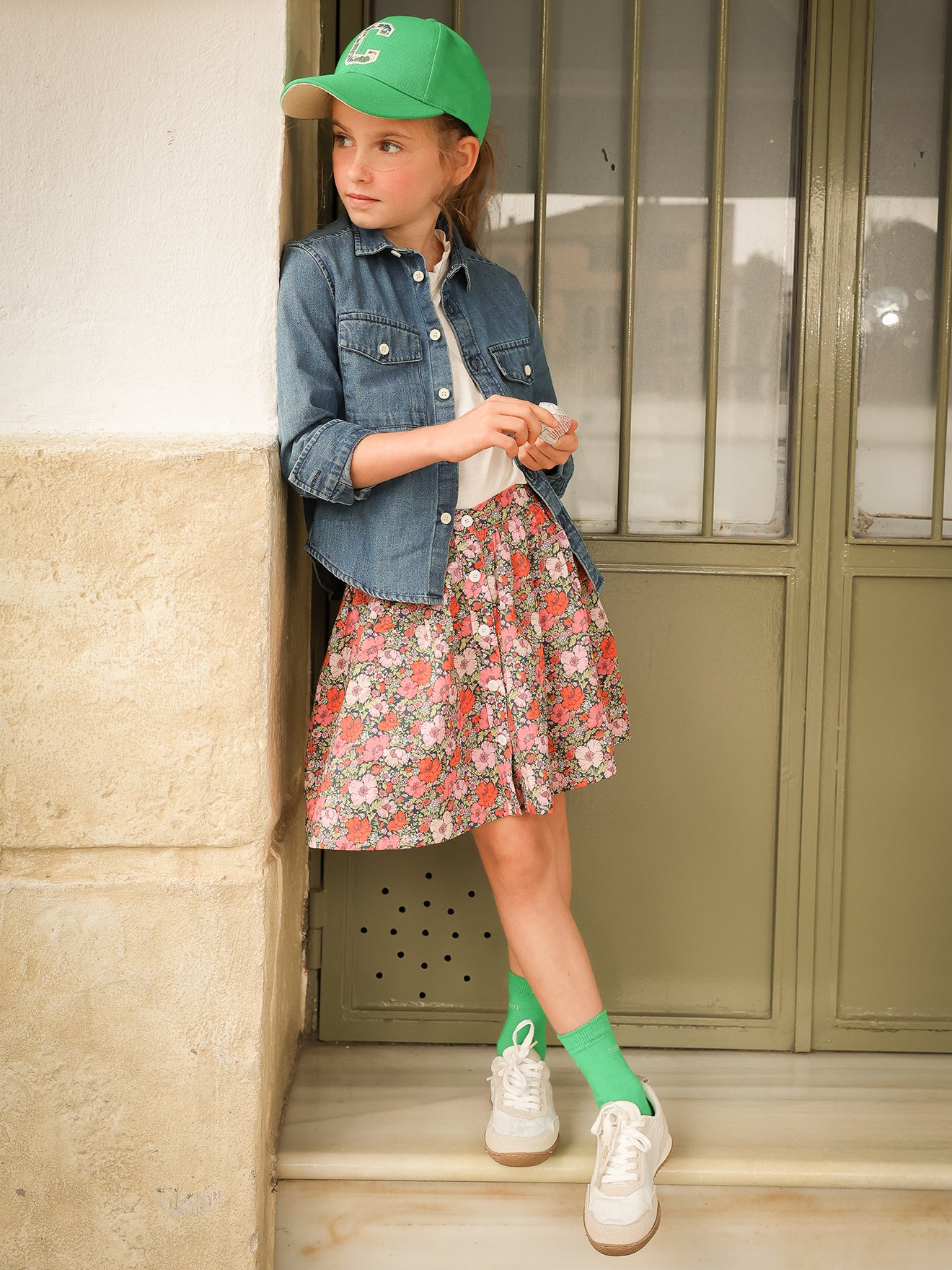 Meisjesrok in Liberty-stof