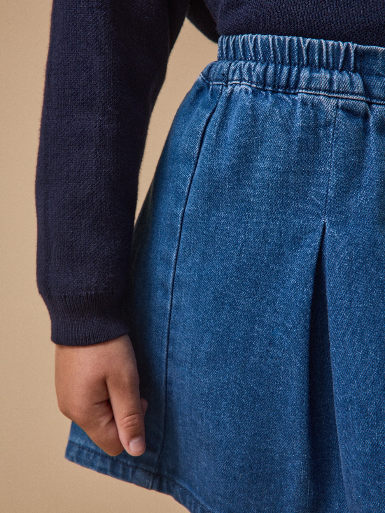 Meisjesrok in denim