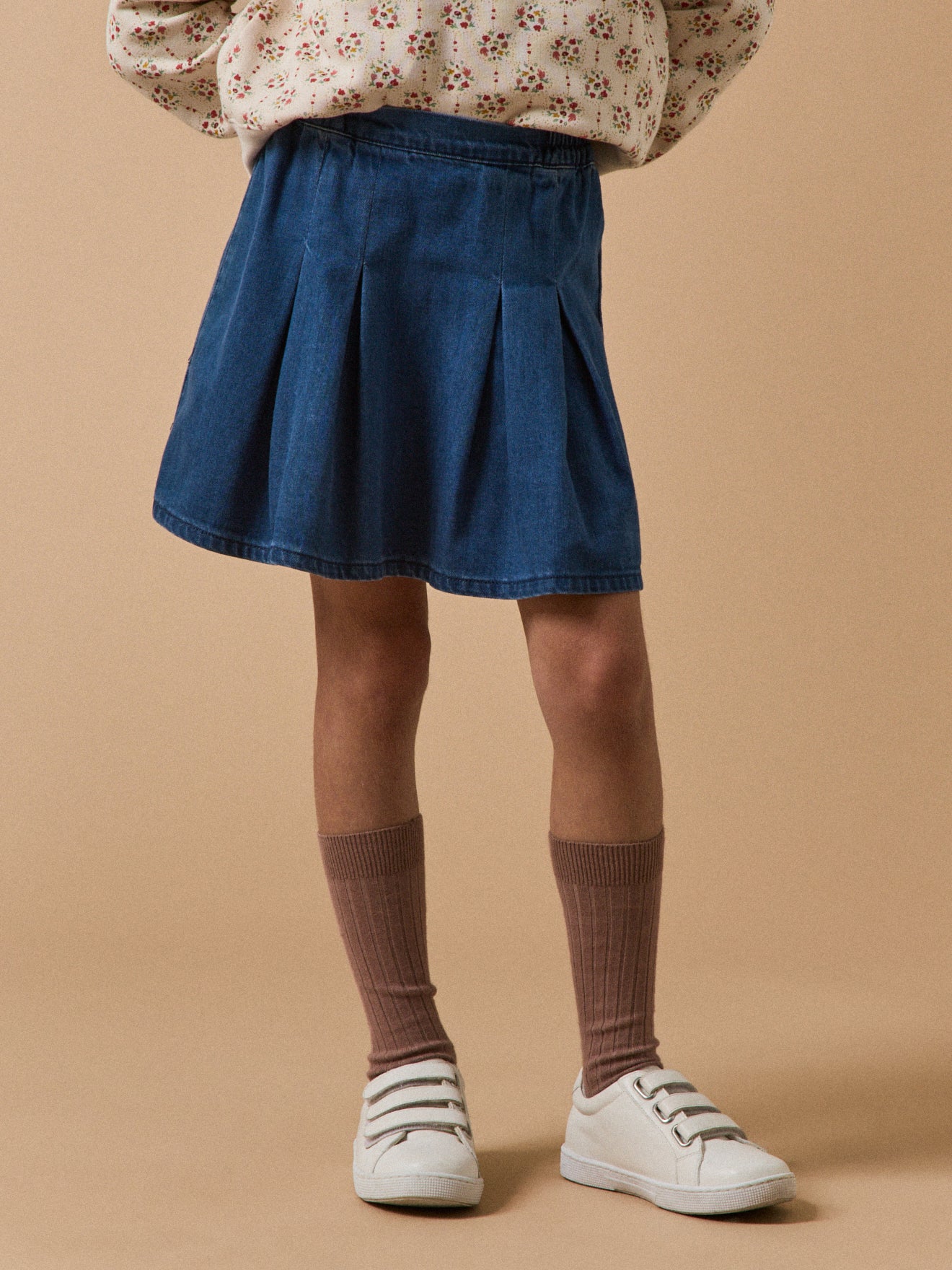 Meisjesrok in denim