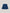 Meisjesrok met strook in light denim