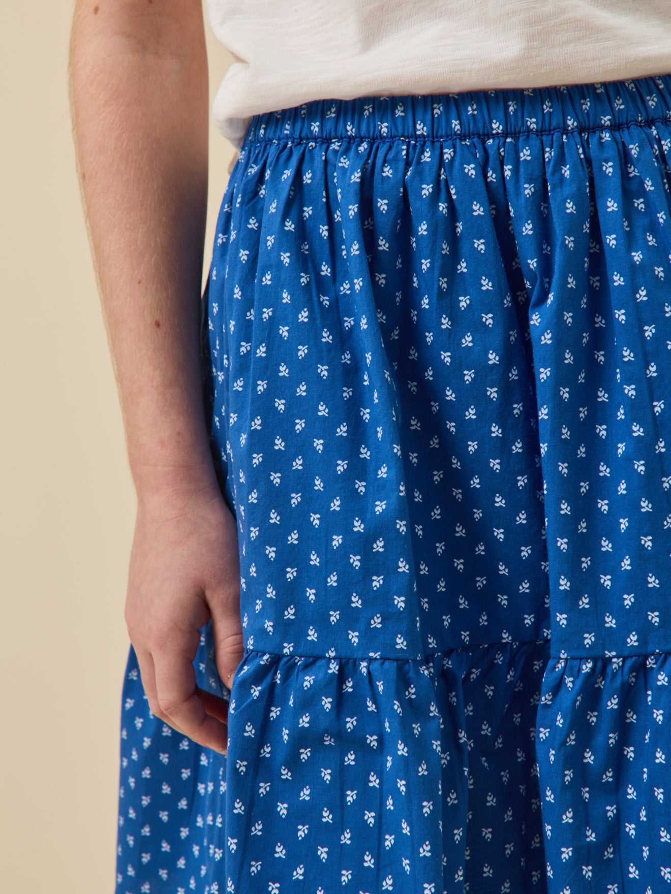 Meisjesrok met strook - Junior collectie