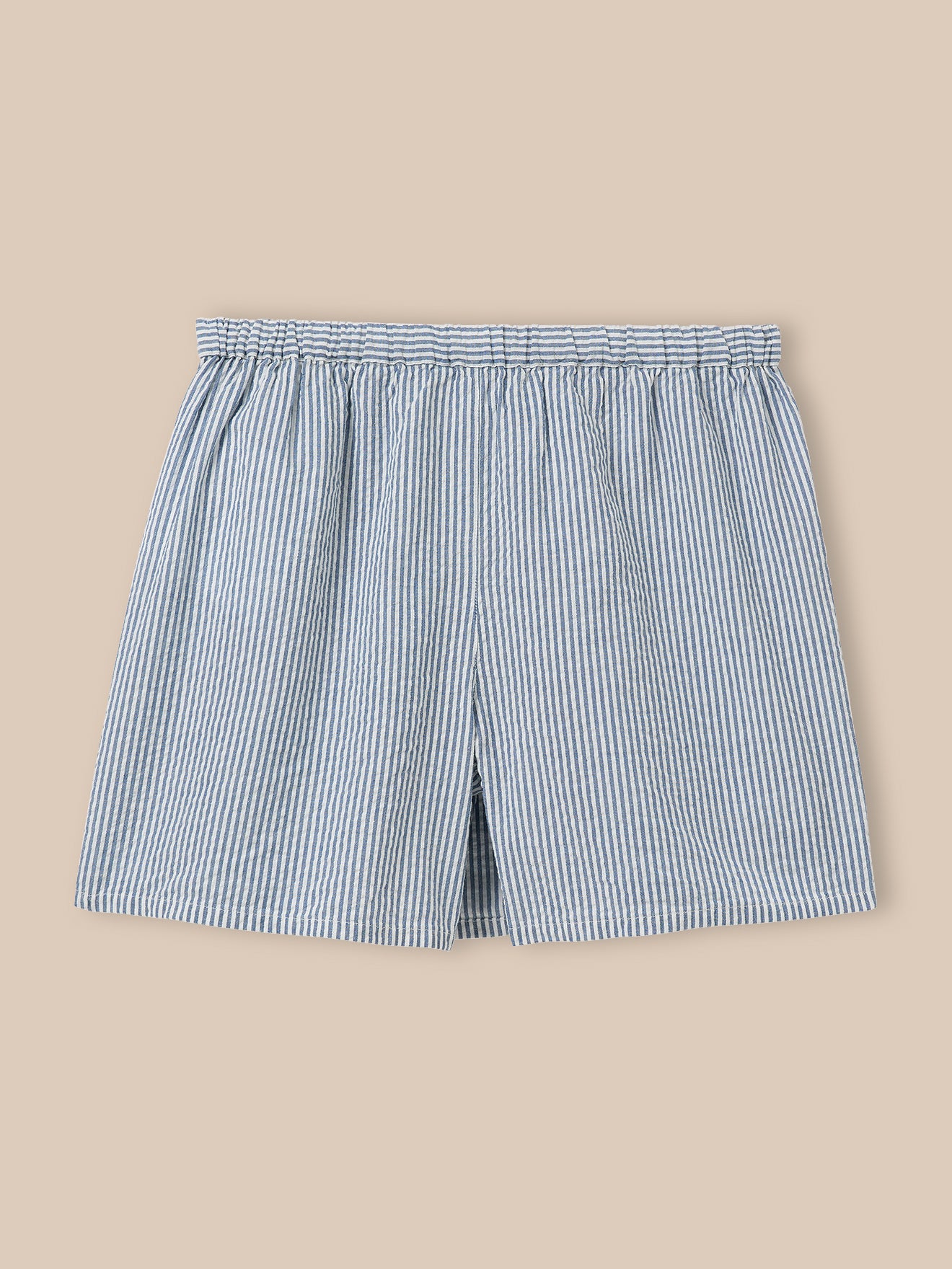 Meisjesshort-rok in seersucker