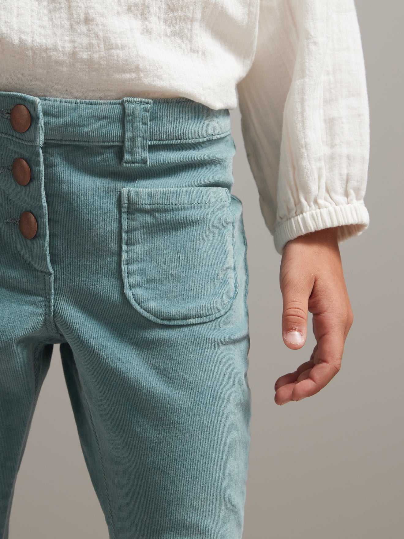 Pantalon en velours Fille