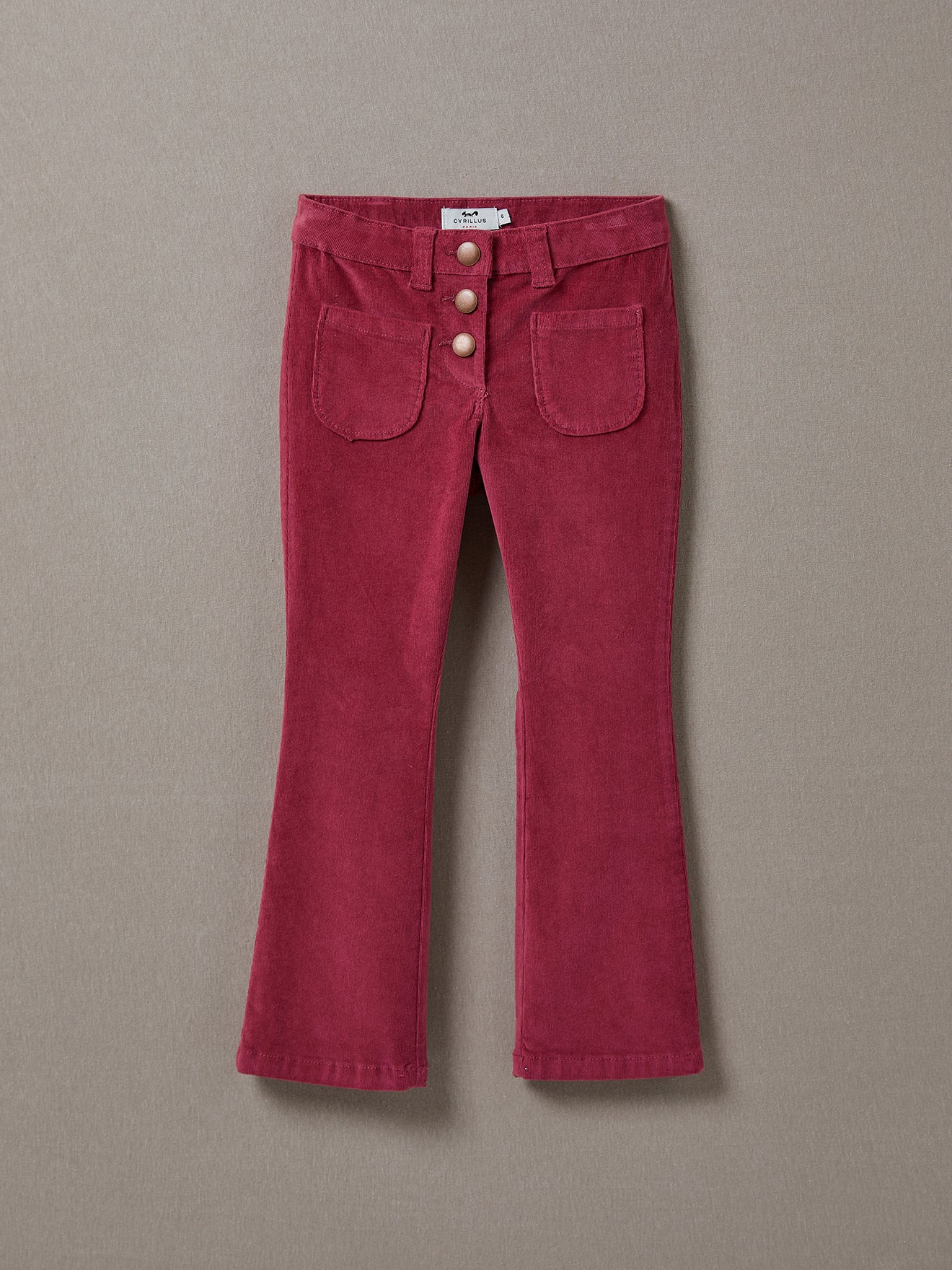 Pantalon en velours Fille