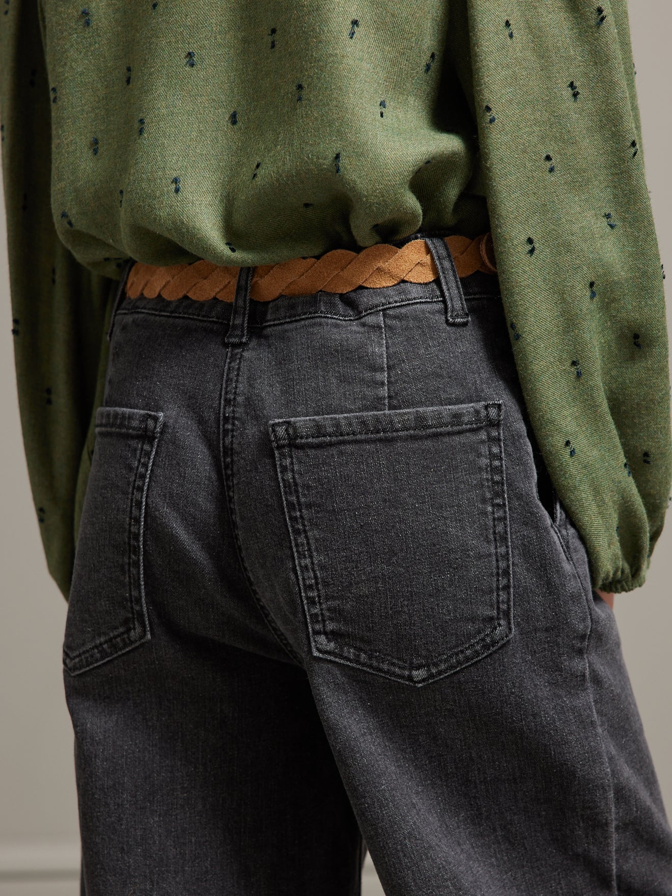 Pantalon large Junior en denim