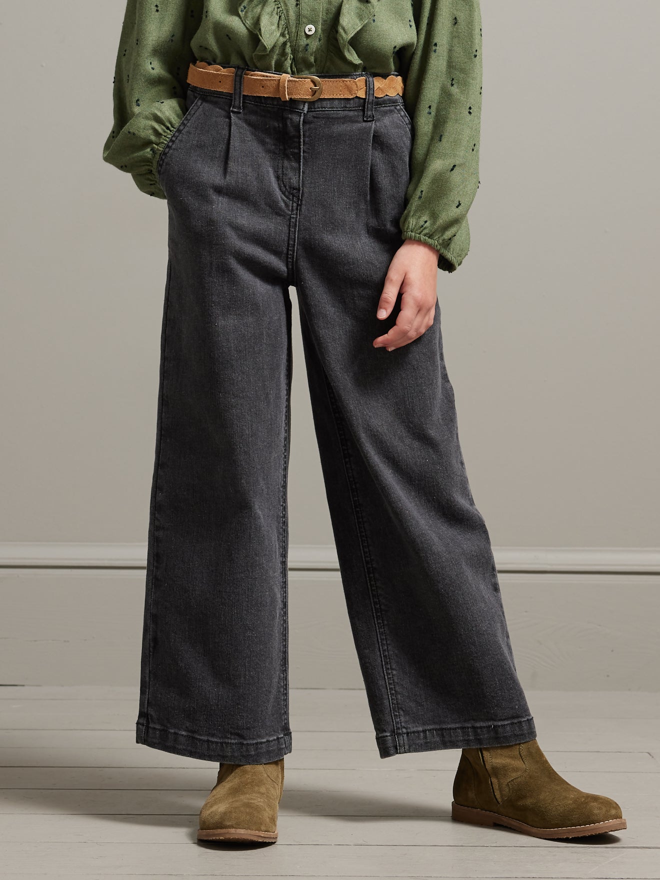 Pantalon large Junior en denim