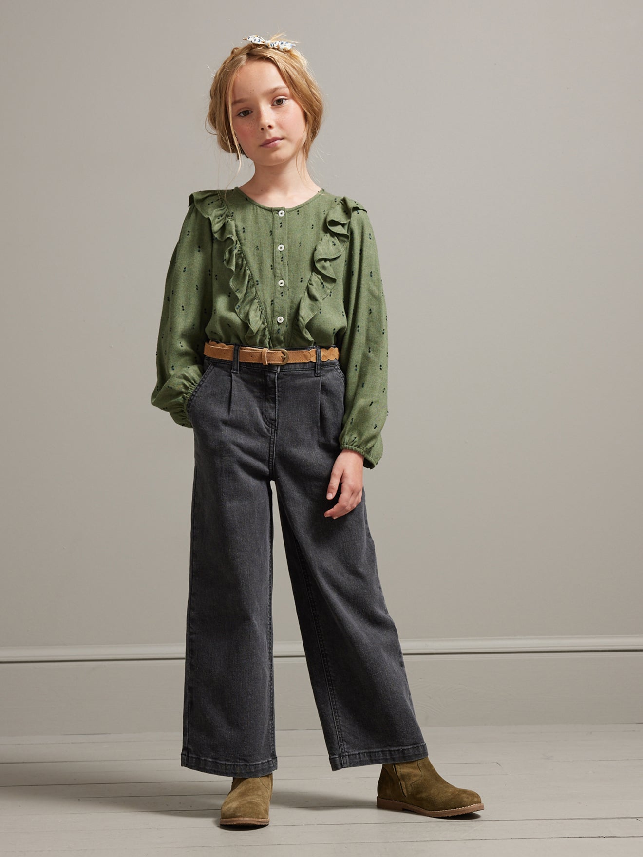 Pantalon large Junior en denim