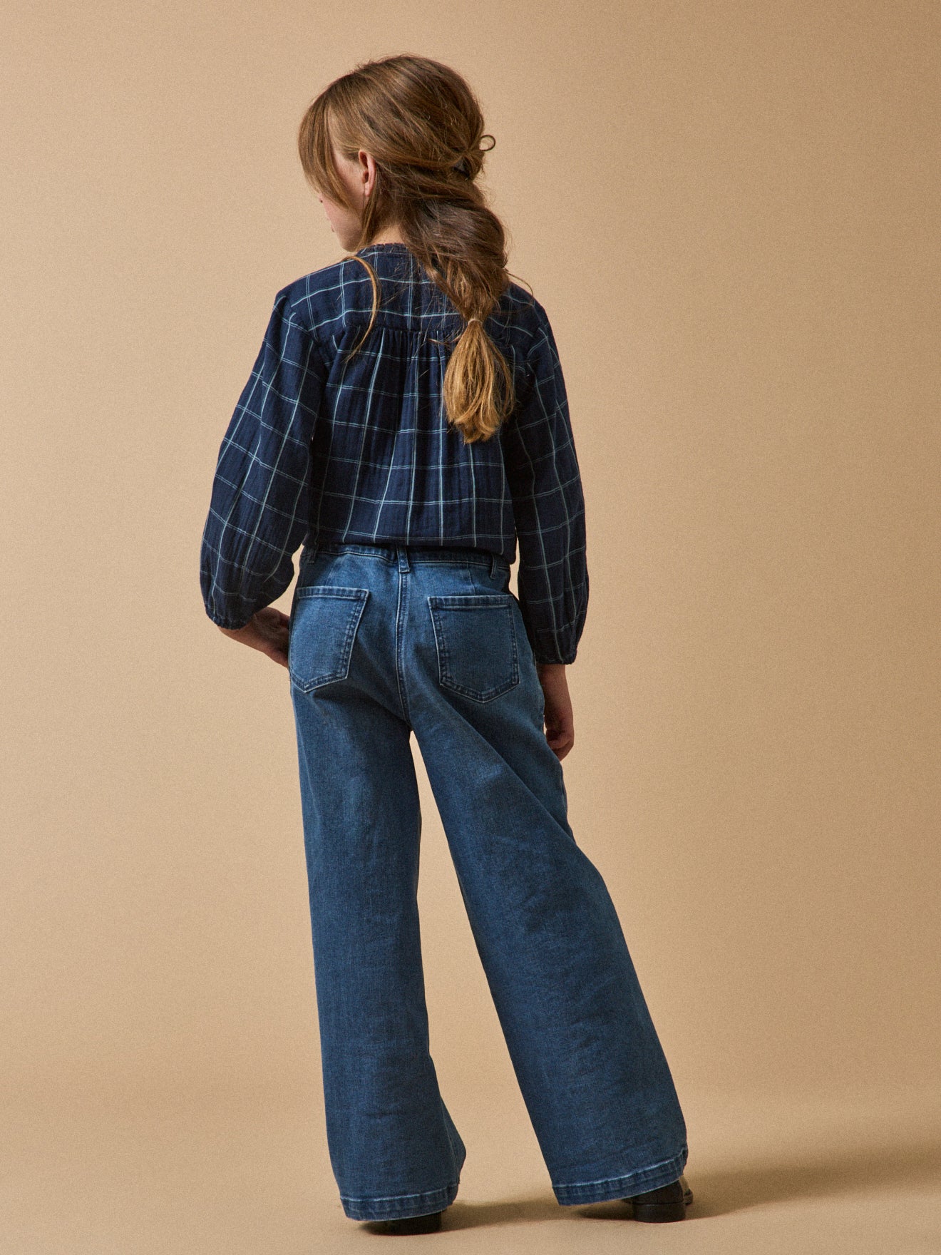 Pantalon large Junior en denim