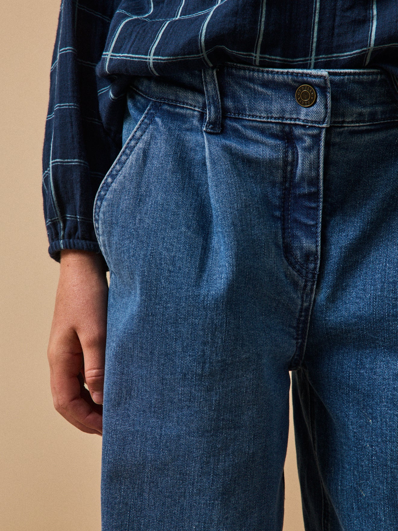 Pantalon large Junior en denim