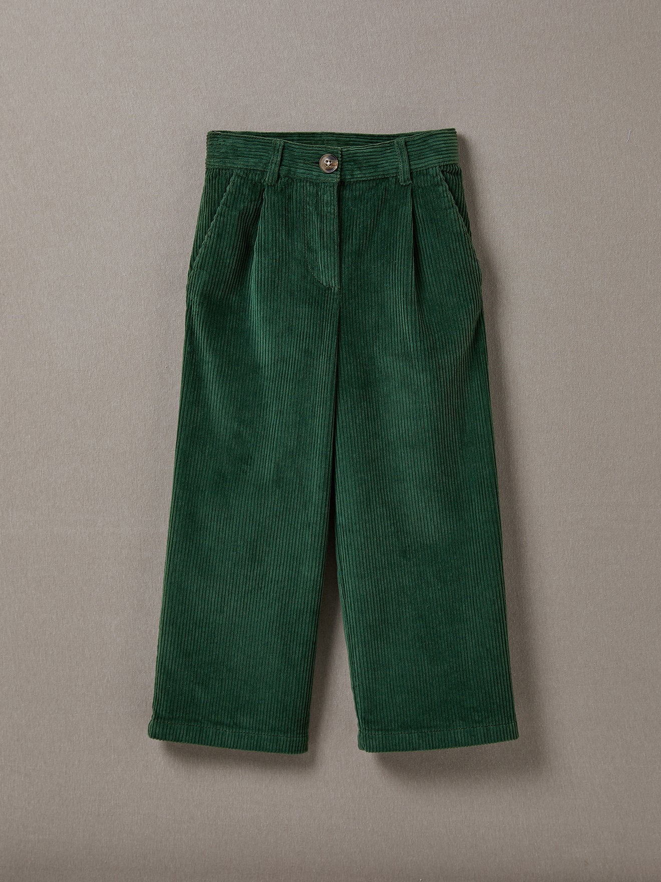 Pantalon flare en velours Fille