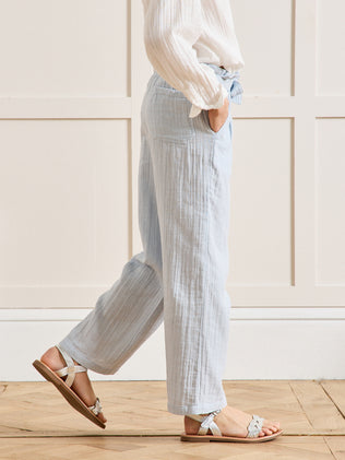 Pantalon en gaze Fille - Coton biologique