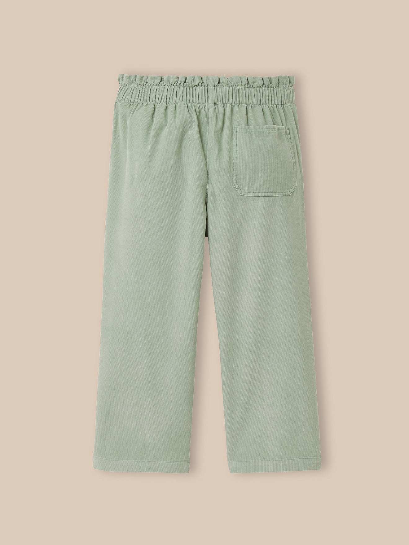 Pantalon large Fille en velours