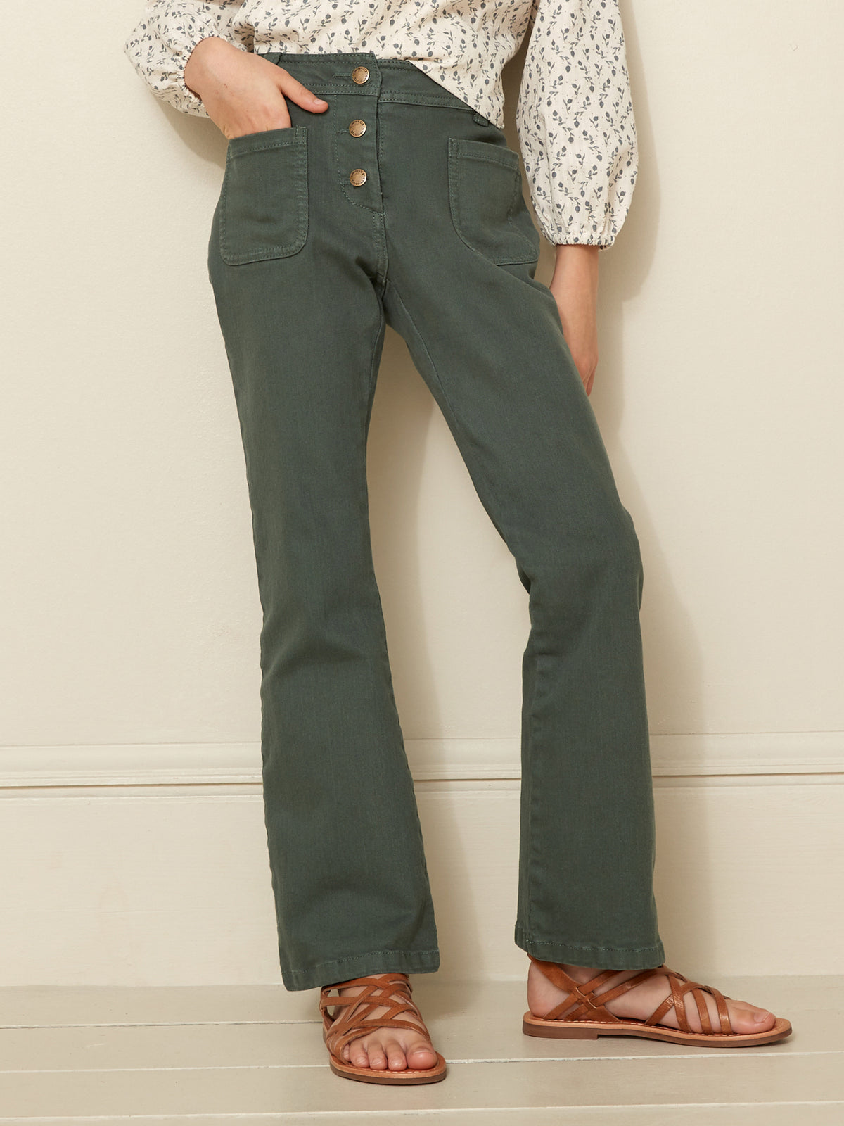 Pantalon flare Fille