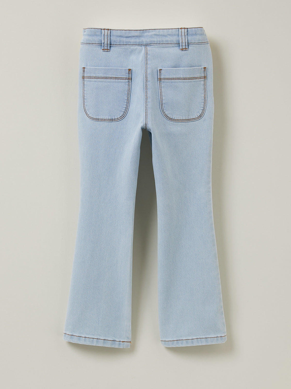 Pantalon flare Fille en denim