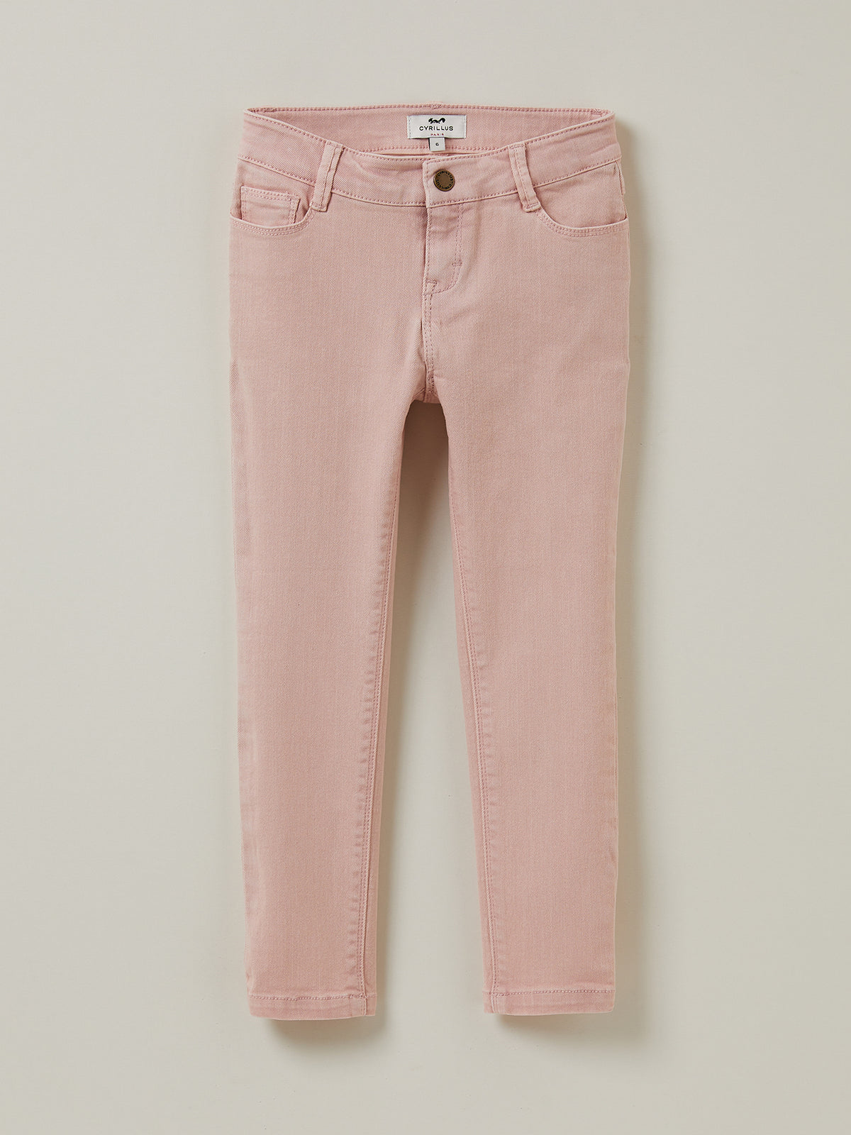 Gekleurde slim fit meisjesjeans
