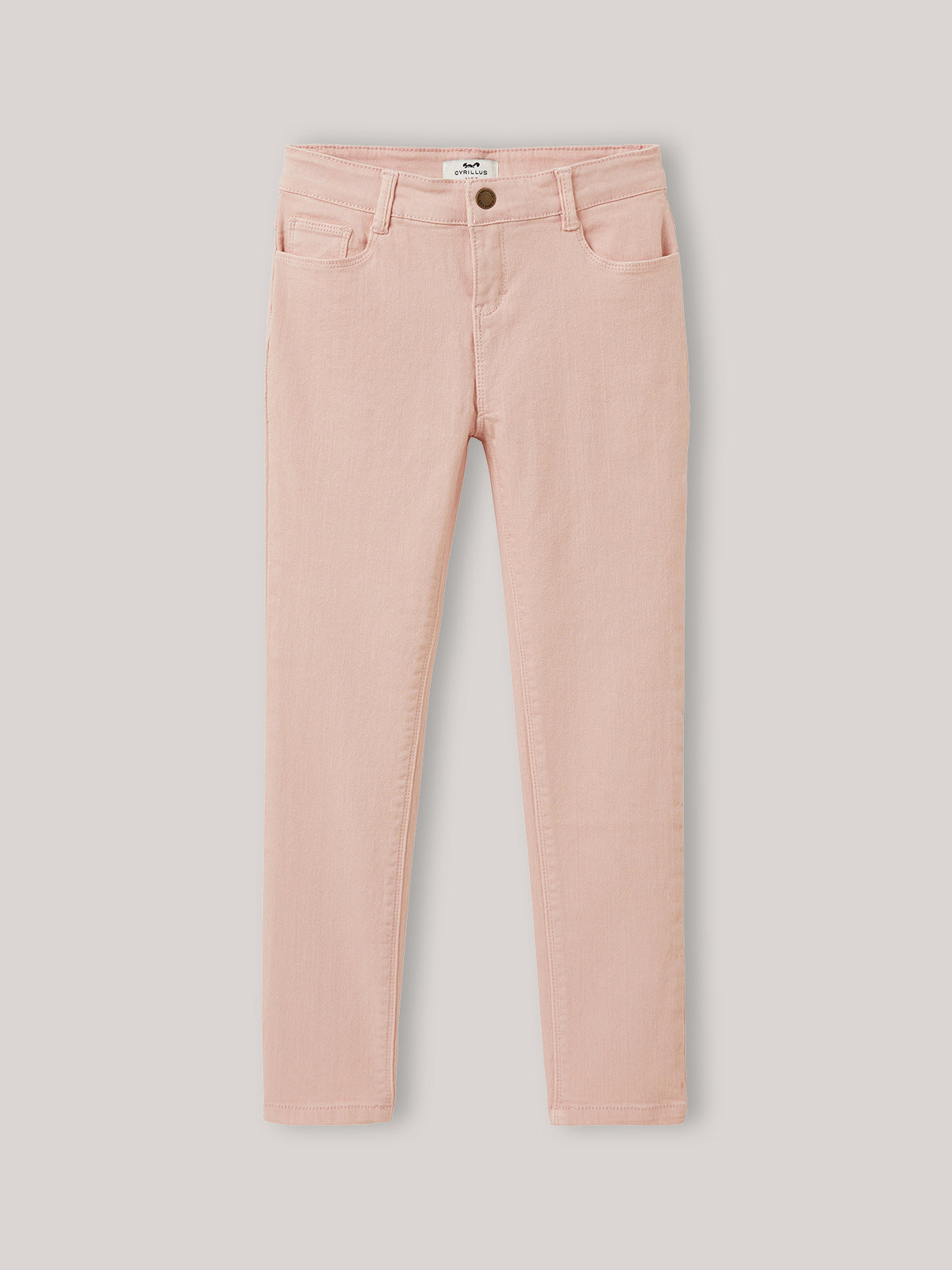 Gekleurde slim fit meisjesjeans