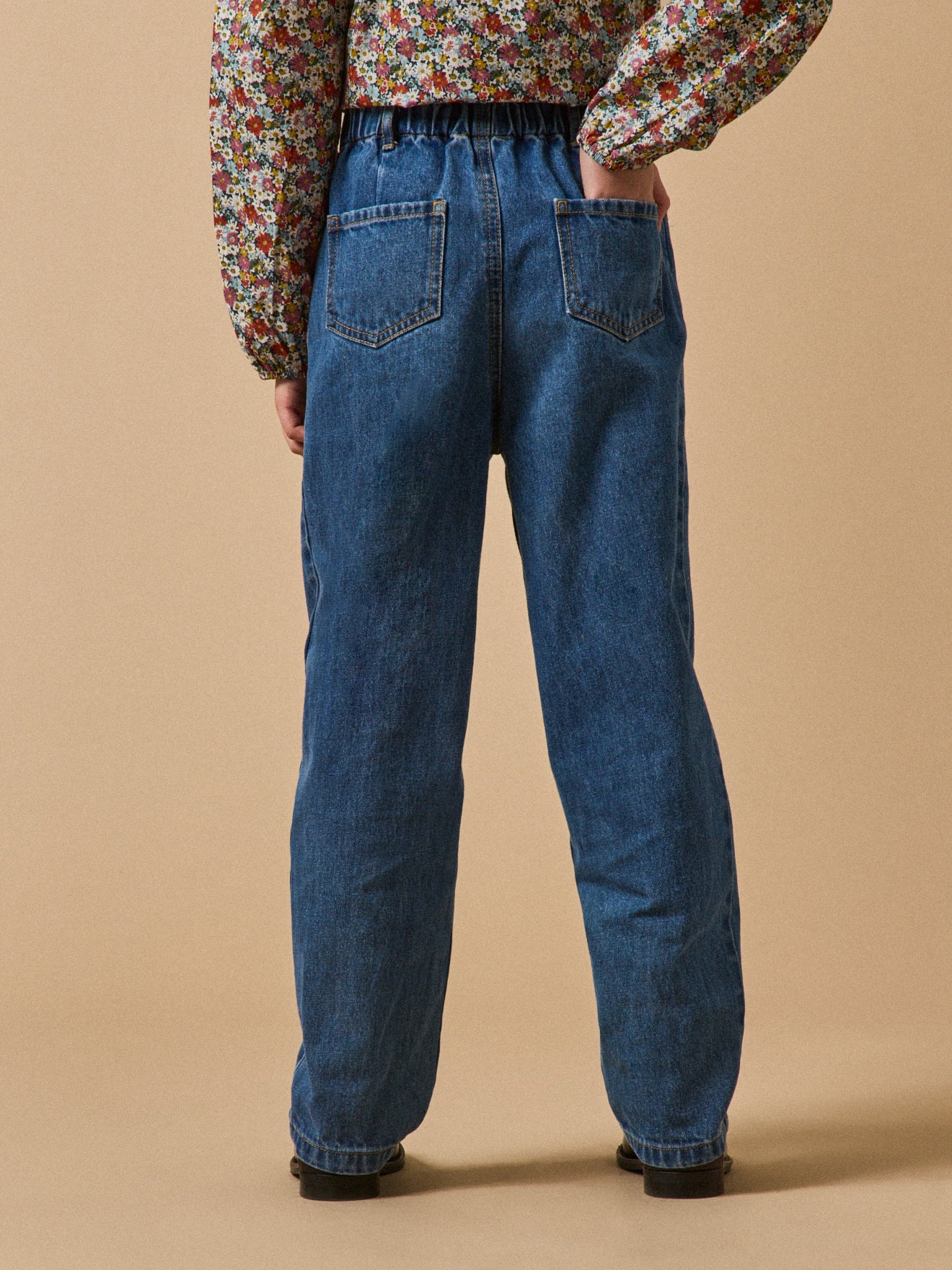 Jean mum fit Fille