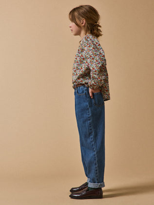 Mom fit meisjesjeans