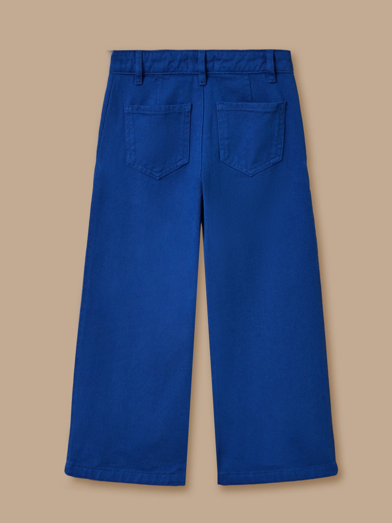 Wijde broek in twill - Junior collectie